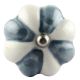 Grey And White Ceramic Melon Wine Stopper